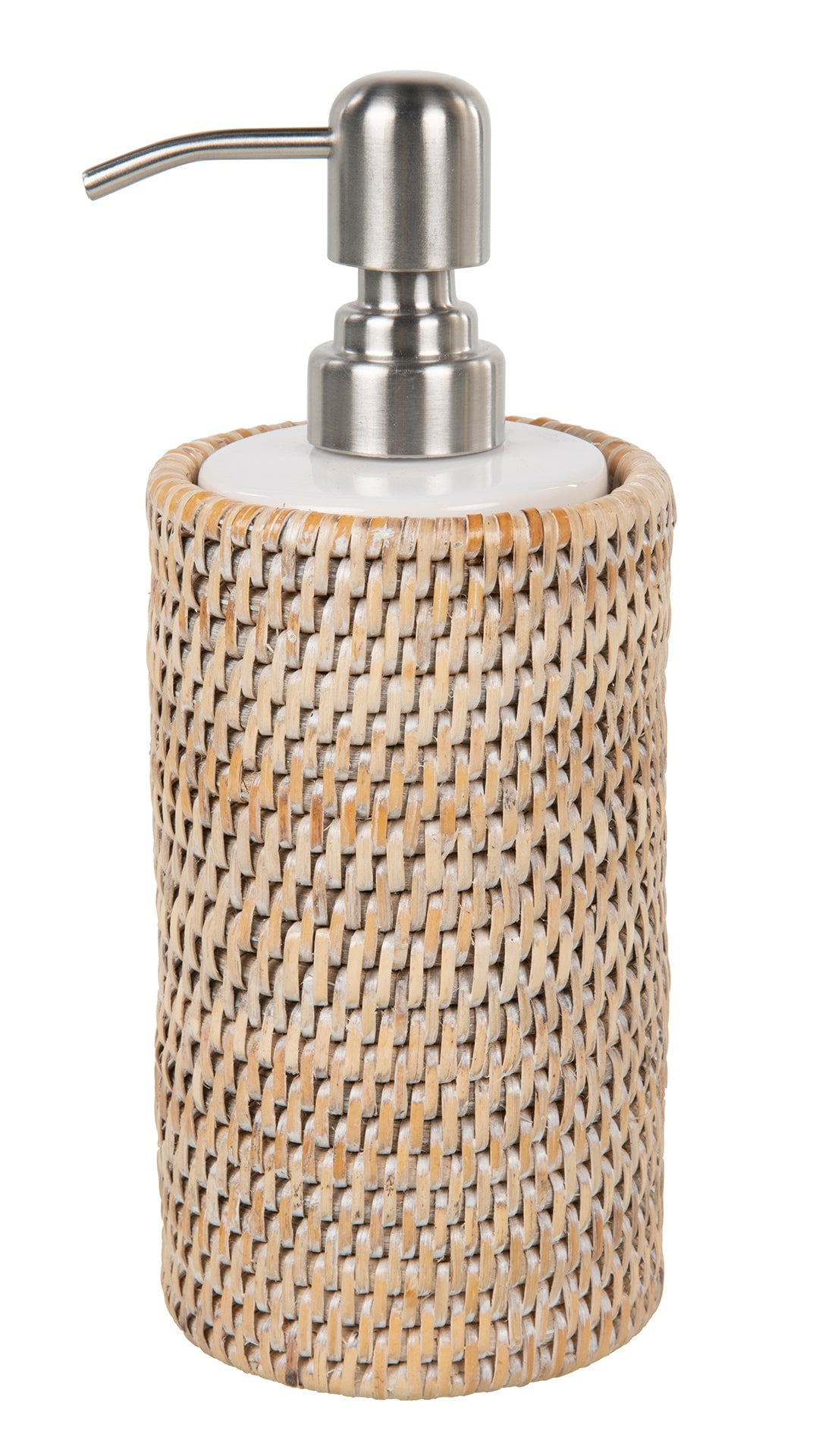 La Jolla Rattan Liquid Soap Dispenser