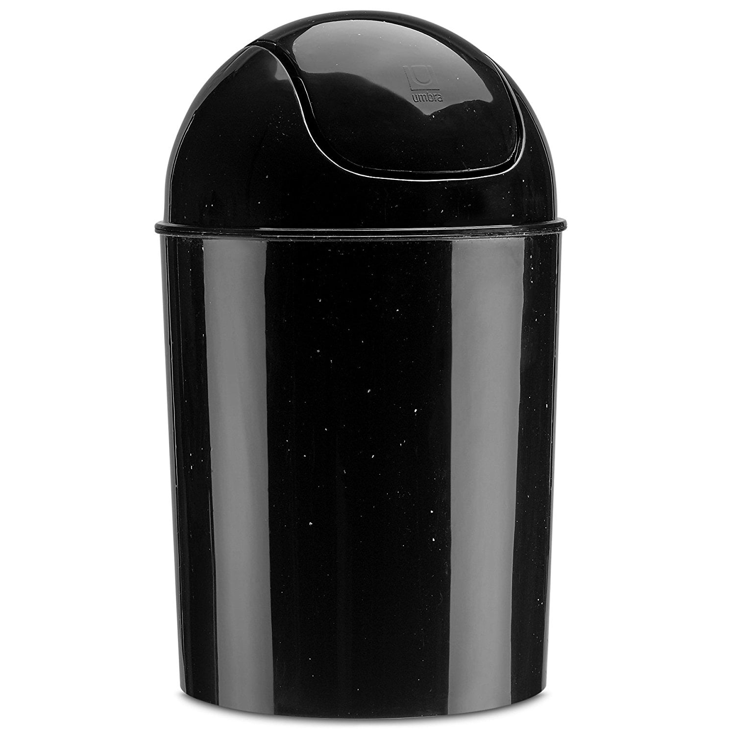 Umbra Mini Waste Can 1-1//2 Gallon with Swing Lid Bronze