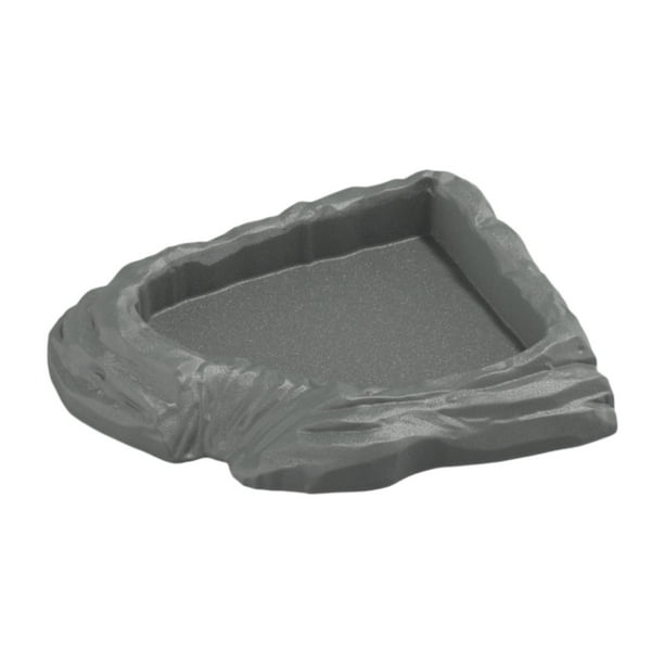 Piscinas para reptiles, alimento para reptiles, agua realista para tortugas, terrarios para gris