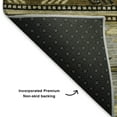 thumbnail image 5 of Addison Rugs Mayfield Premium Machine Washable Transitional Tribal Brown Rectangle Rug, 8' x 10', 5 of 7