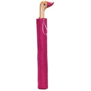 Essex Umbrella Auto Open Duck Fushia