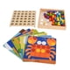 thumbnail image 3 of Juguetes de mosaico a juego, juguetes de tablero perforado de mosaico a juego, juguetes de rompecabezas de clavijas de hongo, juguetes de tablero perforado de mosaico, rendimiento de alta gama, 3 of 14