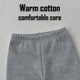 thumbnail image 4 of Pantalones de lana cálidos extra gruesos para bebé Legging de empalme de felpa de otoño e invierno para bebé (gris), 4 of 7