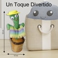 thumbnail image 4 of Cactus Bailarin, Cactus Parlante Que Habla y Repite lo Que Dices, Cactus con 120 Canciones, Juguete con Sonido, Peluche para Niños y Niñas Divertido y Educativo, 4 of 5
