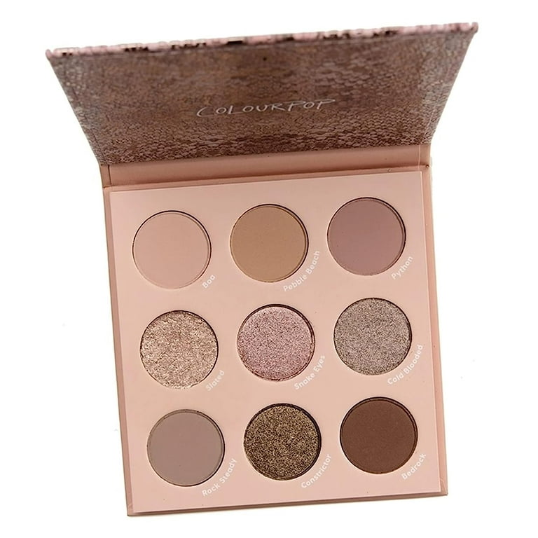 Colourpop That s Taupe Eyeshadow Palette Nudes Neutrals Matte Metallic Cruelty Free
