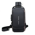 thumbnail image 1 of Summer Savings Qaailabf USB Charging Sport Sling Anti-theft Shoulder Bag, Shoulder Satchel, 1 of 2