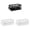 Black 1 Pack & White 2 Packs, variant on Poward Band Rod Shelf Drainer Steel Storage Rack Kitchen Drainer Dish Soap Sponge Wipe Layout Rack