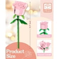 thumbnail image 6 of NAYIHOOP Rose Flowers Bouquet Building Sets for Adults Girls Compatible with Lego(Red), 6 of 6