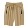 thumbnail image 3 of Yuyuzo Shorts for Women High Waisted Drawstring Unisex Quick Drying Shorts with Zipper Pockets, 3 of 6