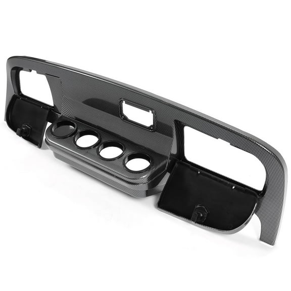 Dash Assembly Cover Carbon Fiber Style For EZGO TXT Medalist Golf Cart 1994-2013