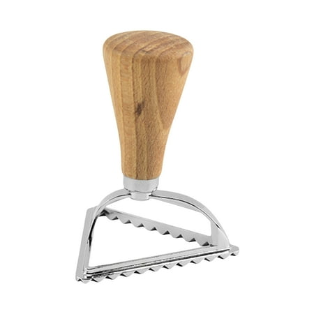 

Wowspeed 1Pc Cookie Cutter Stamp with Wooden Handle Cookie Mold Cutter Ravioli Maker Cutter Stainless Steel Biscuit Cutters Square Heart Triangle Circle Ravioli Maker Stamp
