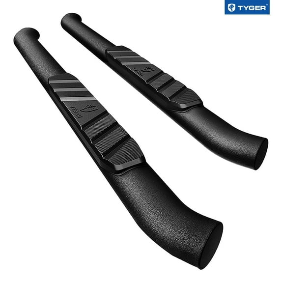 Tyger Auto 3.5" Rider Running Boards Compatible with 2009-2018 Dodge Ram 1500; 2010-2026 2500 3500; 2019-2024 Classic | Reg Cab | TG-SS2D35588 | Side Step Rail Nerf Bars