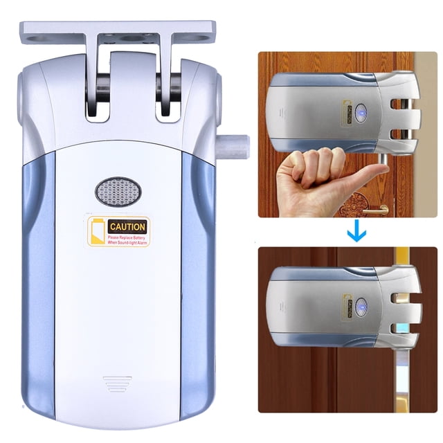 Cerradura De Control Remoto, Cerradura De Puerta Sin Llave WIFI aleación De Zinc Invisible Sin Cerradura Para Seguridad Del Hogar Para TUYA