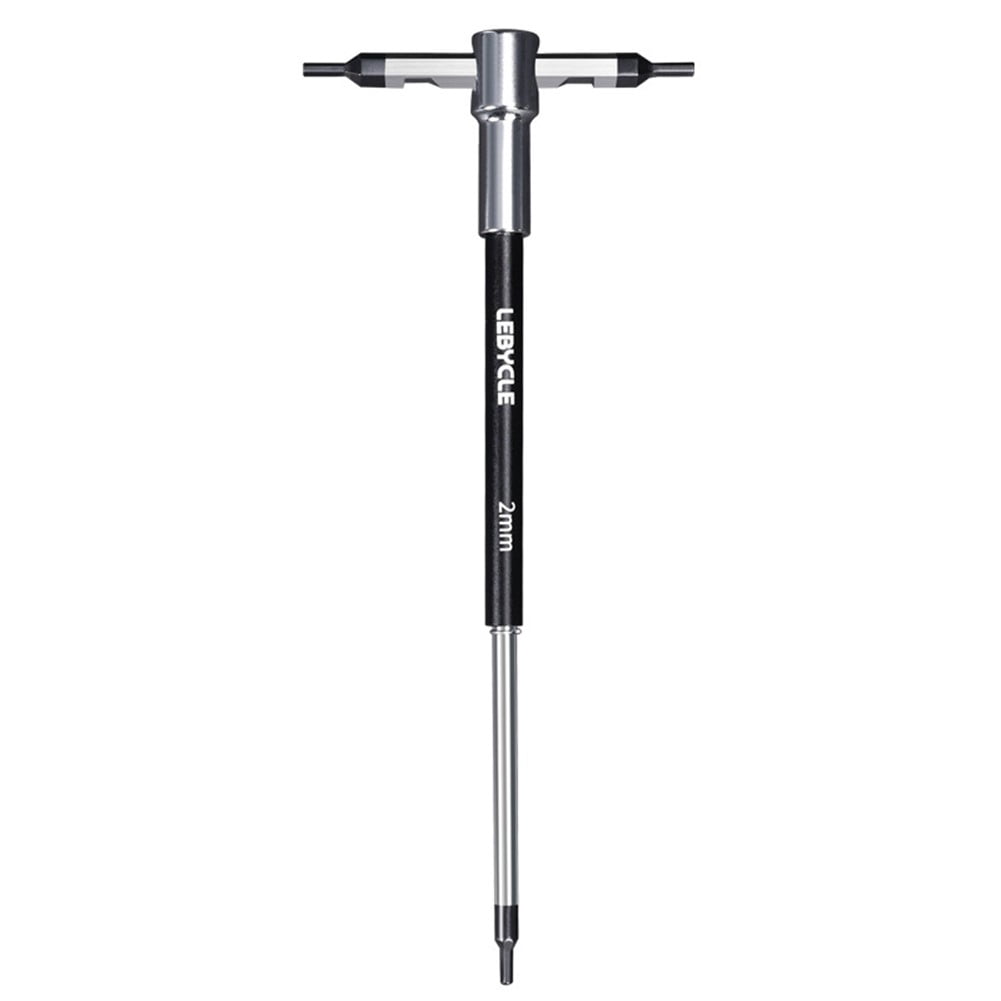 Clé Hexagonale Coulissante 9 Tailles (2-10 Mm + T25) - Poignée En T, Acier Chrome Vanadium - 6
