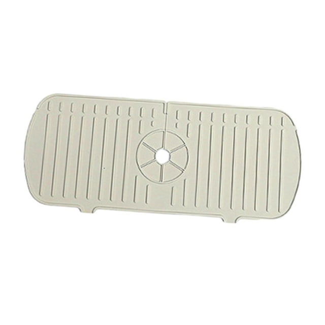 Abbracc Kitchen Sink Guard Water Catcher Pad Protection Mat Drying Mat Beige 35cm