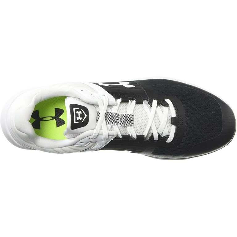 New Under Armour Yard Low ST Mens Size 13 Black/White Baseball