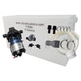 thumbnail image 1 of Class A Customs | 5 Gallon RV Concession Fresh Water Tank with Plumbing Kit & 12 Volt Water Pump | T-0500-BPK-PUMP, 1 of 4