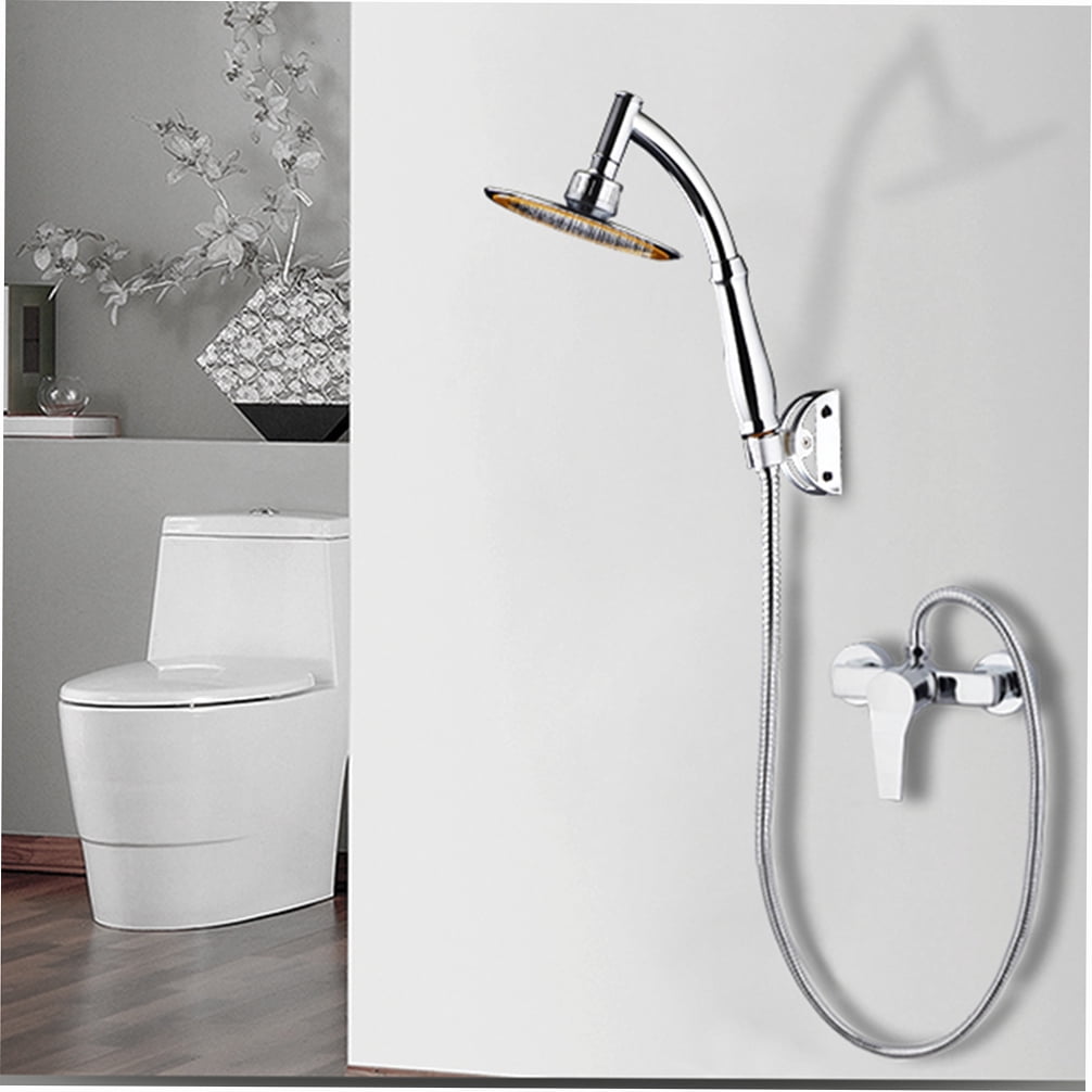 Shower Head With Handheld Matte Black - High Pressure 5-Setting Rain ...