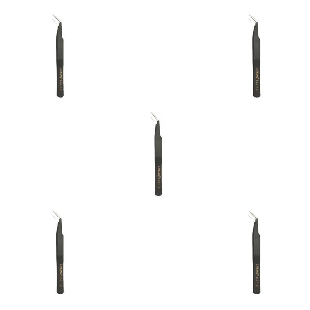 Guardurnaity Pinzas para pestañas Herramientas de extensión Eyewinker Suministros para pestañas 1.5MM ESD-15 Type2 NO2