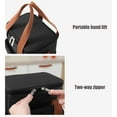 thumbnail image 5 of xaoyunyn Versatile Shoulder Crossbody Ice Bag Tote for Outdoor Picnics,Large Capacity Insulated Cooler Bag for Hot and Cold Retention,Stable and Scratch Proof with Handhold and Detachable Strap, 5 of 6
