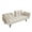 Beige-Velvet, variant on Aukfa Corduroy Futon Convertible Sofa Bed, Beige