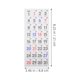thumbnail image 4 of 5 juegos de pegatinas de calendario desprendibles: pegatinas de papel washi extraíbles para la oficina, el hogar, la escuela, la agenda diaria, los cuadernos., 4 of 6