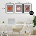 thumbnail image 3 of Stupell Industries Stripes And Sports Balls 3 Piece Black Framed Print Under Glass Set, design by Marcus Prime, 16 x 13, 3 of 10