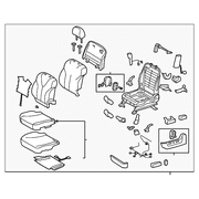 Genuine OE Toyota Seat Assembly - 71200-33G40-E3
