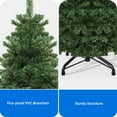 thumbnail image 6 of Dextrus 7.5ft Artificial Christmas Tree, Spruce Holiday Christmas Pine Tree with 1346 Branch Tips & Foldable Base, for Home, Office and Party Decor, Green, 6 of 9