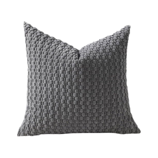 Cubiertas de Almohada de Navidad Almohada Tridimensional 45x45cm Decoraciones de Navidad de Poliéster para el Hogar Sofá Dormitorio Decoración Del Festival Almohada de Peluche