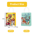 thumbnail image 3 of 16 Pcs For Flintstones-Themed Party Favor Bags - Candy Gift Bags with Handles for Kids' Birthday Party Decorations, 3 of 4