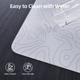 thumbnail image 5 of CM05 Glass Gaming Mouse Pad, 17.7x15.7 in Large Mouse Mat, Non Slip 9H Hard Mousepads, Nano-Textured Glass Surface with Improved Precision and Speed for FPS Players - White Contour, 5 of 7