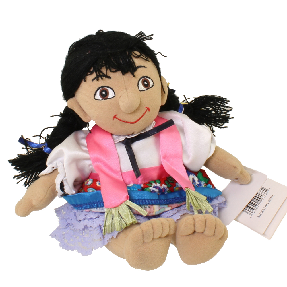 Disney Bean Bag Plush Mexican Girl It S A Small World 9 Inch Walmart Com