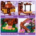 thumbnail image 3 of High Godo Juego De Microconstrucción De Árbol Bonsái De Flor De Cerezo Japonés Sakura Tree House Modelo Conjuntos De Flores Casa Mini Ladrillos Kit De Construcción Juguetes Creativos Para Niños Adulto, 3 of 5