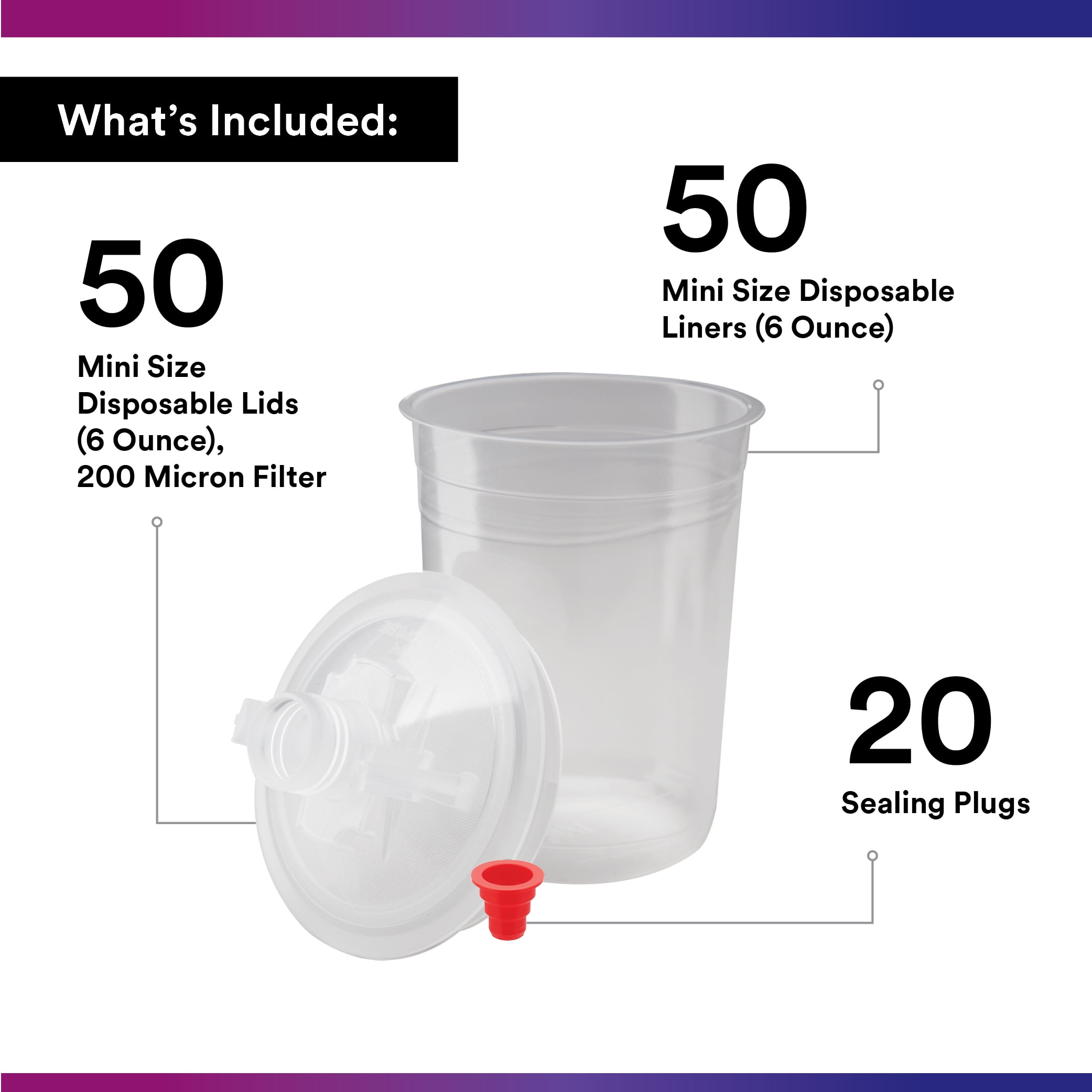 PPS Disposable Lids and Liners