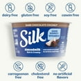 thumbnail image 5 of Silk Dairy Free, Dark Chocolate Coconut Plant Based, Almond Milk Yogurt Alternative Container, 5.3 oz, 5 of 15