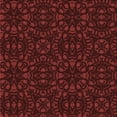 thumbnail image 1 of Ahgly Company Machine Washable Indoor Square Transitional Chocolate Brown Area Rugs, 4' Square, 1 of 7