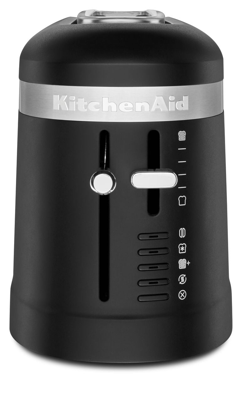 2 Slice Matte Charcoal Grey KitchenAid KMT3115DG Long Slot Toaster