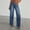 Blue, variant on Tittly Barrel Jeans Women barrel jeans women Straight Leg Jeans For Women High Waisted Wide Leg Loose Microelastic Boyfried Denim Pants Jeans for Women Baggy Jeans Blue S