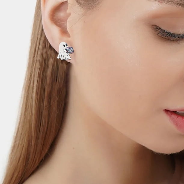 WILLBEST Aretes Para Mujer Pendientes Para Mujer Lindos Y Divertidos Pendientes Ligeros De Madera Joyería De Fiesta