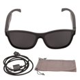 thumbnail image 1 of Gafas Bluetooth Elegantes y de moda con control táctil, sonido estéreo de alta fidelidad, gafas inteligentes para deportes, música, caminar, color negro, 1 of 1