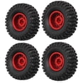 thumbnail image 3 of Piezas de coche RC, 4 piezas para ruedas SCX24 para ruedas SC para rendimiento de primer nivel sobre orugas RC, 3 of 14