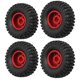thumbnail image 2 of Ruedas RC, Malla De Textura Profunda Para Ruedas SCX24 Para AXI90081 Para AXI00001 Para AXI00002 ANGGREK Otros, 2 of 8