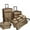 Brown, variant on Signature 4-Piece Luggage Set