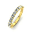 thumbnail image 3 of Certified 1.25ctw Diamond Wedding Band in 14k Yellow Gold (G-H, I1), 3 of 5