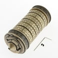 thumbnail image 4 of Bloqueo con Contraseñas de Letras de Aleación de Zinc Juguete para Desarrollo de Inteligencia perfke Cerradura Cryptex Código Da Vinci, 4 of 9