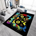 thumbnail image 1 of Kids Teen Room Bedroom Game Rugs, Colorful Game Floor Mats, Living Room Game Boys Area Rugs, 1 of 4