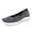 Gray, variant on Women's Casual Sneakers Slip on Mesh Tennis Shoes Work Nurse Flat Shoes