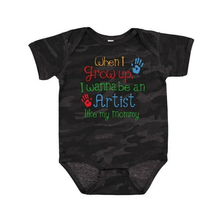 

Inktastic Artist Like Mommy Gift Baby Boy or Baby Girl Bodysuit