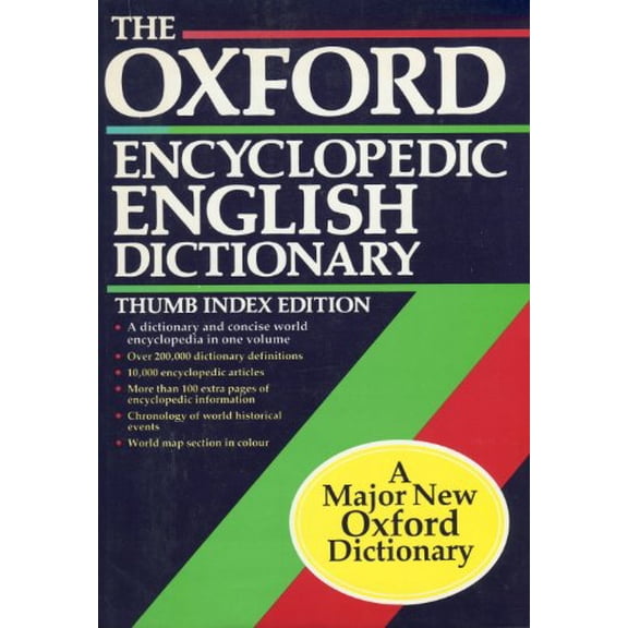 Pre-Owned The Oxford Encyclopaedic English Dictionary Hardcover